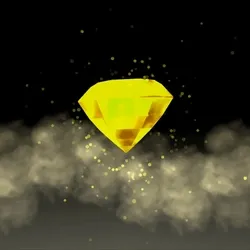 #3633 | 39 Carats Asscher Cut Yellow Sapphire | CBB