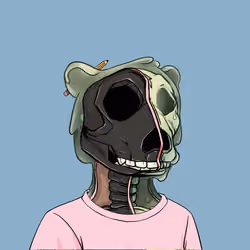 Zombie Okay Bear #4445