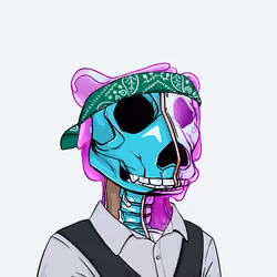 Zombie Okay Bear #1717