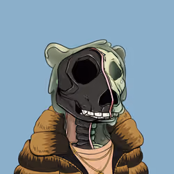 Zombie Okay Bear #4224