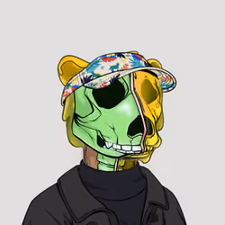 Zombie Okay Bear #1900