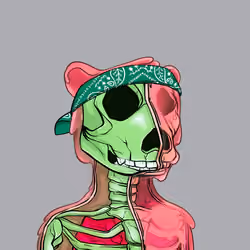 Zombie Okay Bear #3759