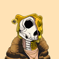 Zombie Okay Bear #4446