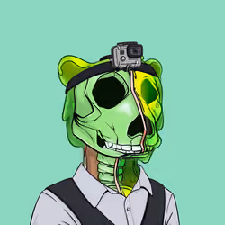Zombie Okay Bear #4050