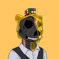 Zombie Okay Bear #4449