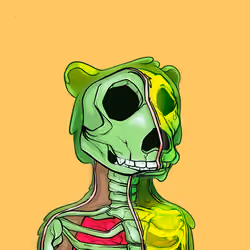 Zombie Okay Bear #1899