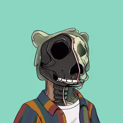 Zombie Okay Bear #1702