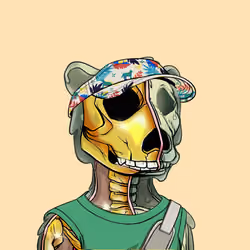 Zombie Okay Bear #4057