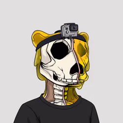 Zombie Okay Bear #953