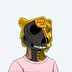 Zombie Okay Bear #1898