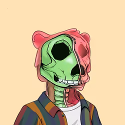 Zombie Okay Bear #3758
