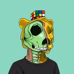 Zombie Okay Bear #1705