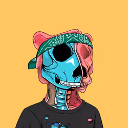 Zombie Okay Bear #4039