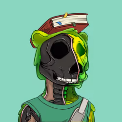 Zombie Okay Bear #2691