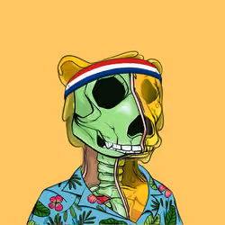 Zombie Okay Bear #2443