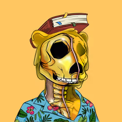 Zombie Okay Bear #3234