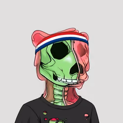 Zombie Okay Bear #2430