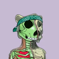 Zombie Okay Bear #1475