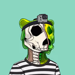 Zombie Okay Bear #597