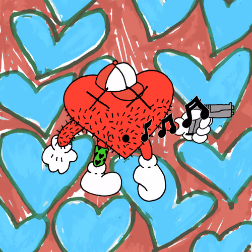 Heart #9040