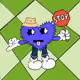 6964