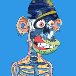 Skull APE YachtClub#460
