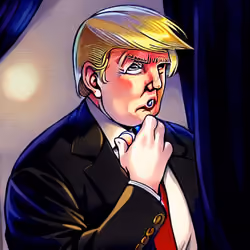 Trump Digital Trading Cards AI