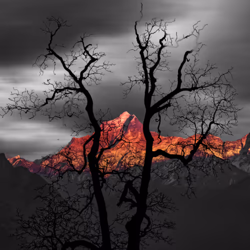 The Fire of Mount Dronagiri
