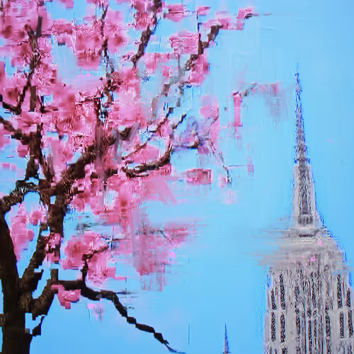 Android Plaza Cherry Blossom