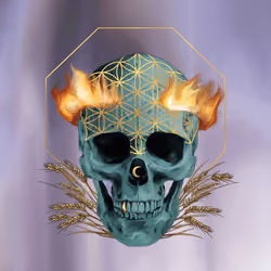 Sacred Skull #6689