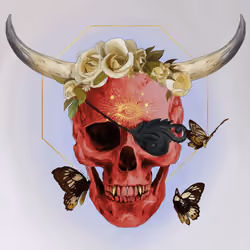 Sacred Skull #3640