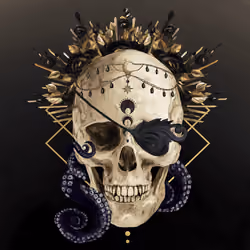 Sacred Skull #6044