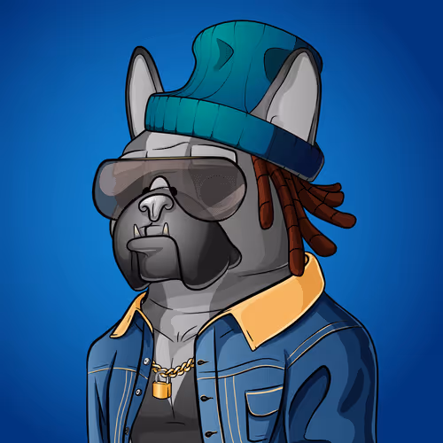 Bohemian Bulldog #7697