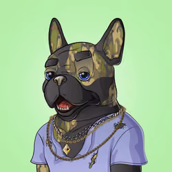 Bohemian Bulldog #7214