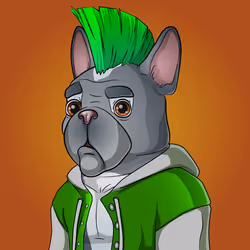 Bohemian Bulldog #4025