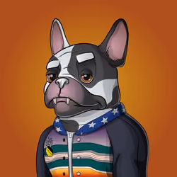 Bohemian Bulldog #3925