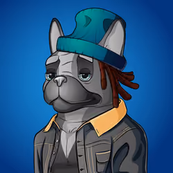 Bohemian Bulldog #8617