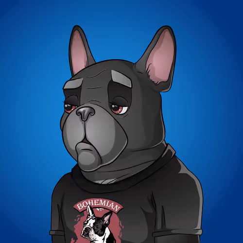 Bohemian Bulldog #4166