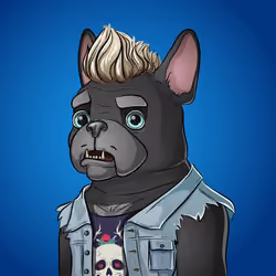 Bohemian Bulldog #8558