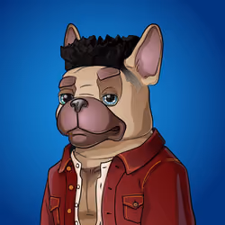 Bohemian Bulldog #7680