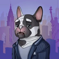 Bohemian Bulldog #8124
