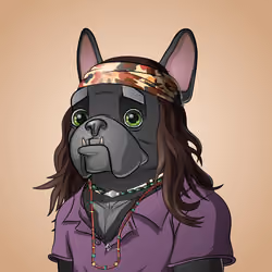 Bohemian Bulldog #7806
