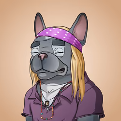 Bohemian Bulldog #8964