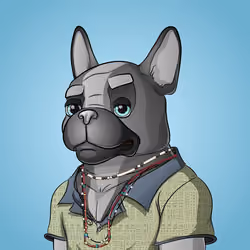 Bohemian Bulldog #7993