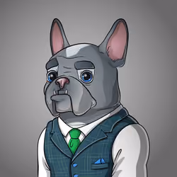 Bohemian Bulldog #7289