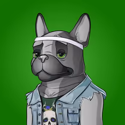 Bohemian Bulldog #8653