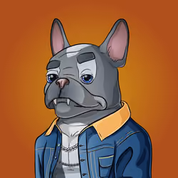 Bohemian Bulldog #5487