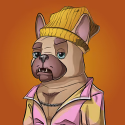 Bohemian Bulldog #6678