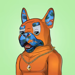 Bohemian Bulldog #7768
