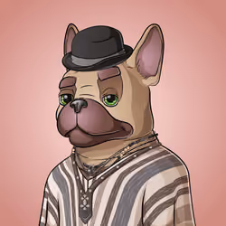 Bohemian Bulldog #2922